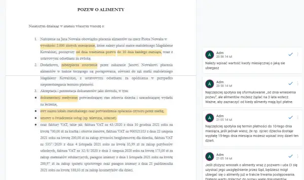 Czy pozew o alimenty można napisać ręcznie? Sprawdź ważne zasady