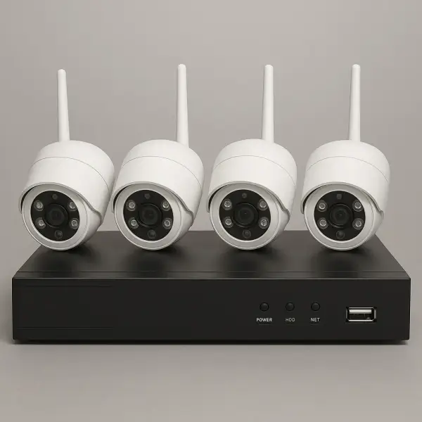 Zestaw kamer do monitoringu PoE z rejestratorem NVR – kompleksowy przewodnik