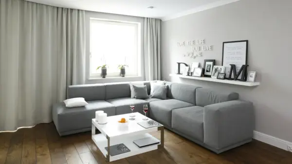Najlepsze kolory do szarego salonu: 7 inspirujących pomysłów