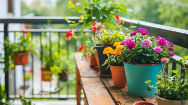 Inspiracje kwiatowe na balkon: Nowoczesne pomysły 