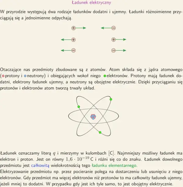 Kiedy atom jest elektrycznie obojętny - zrozumienie równowagi ładunków