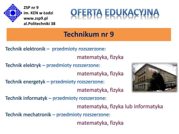 Technik elektryk – jakie przedmioty są kluczowe w nauce i zawodzie?