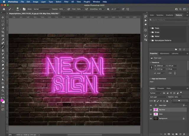 Sekrety realistycznego neonu w Photoshopie: Poradnik krok po kroku