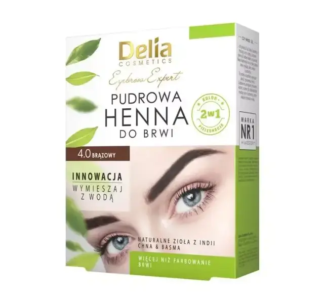 Henna pudrowa Delia jak zrobić: krok po kroku do idealnych brwi