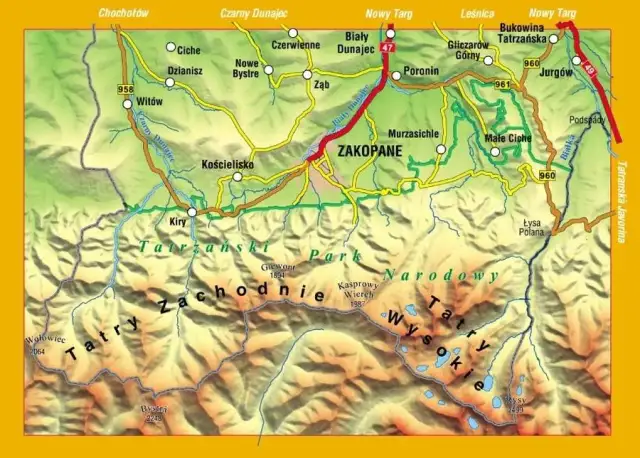 Gdzie leżą Tatry na mapie? Odkryj ich lokalizację w Polsce i Słowacji