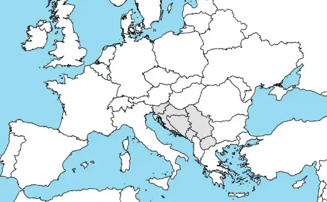 Jakie kraje powstały po rozpadzie Jugosławii? Mapa polityczna