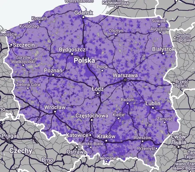 Która sieć ma największy zasięg internetu? Sprawdź, kto wygrywa w Polsce