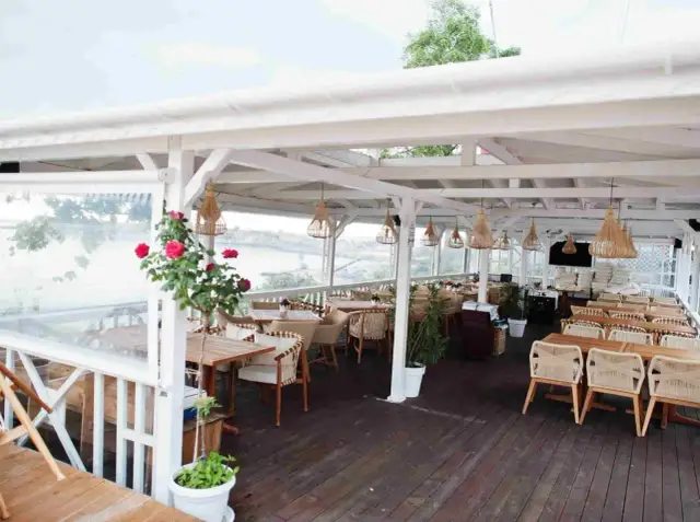 Letnia, klimatyczna restauracja z widokiem na wodę. Idealne miejsce, by sprawdzić, jurata gdzie zjeść.