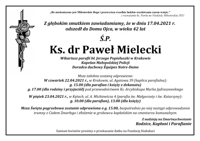 "Odszedłeś cicho i bez pożegnania": Wiersz, autorstwo (Twardowski?), sens
