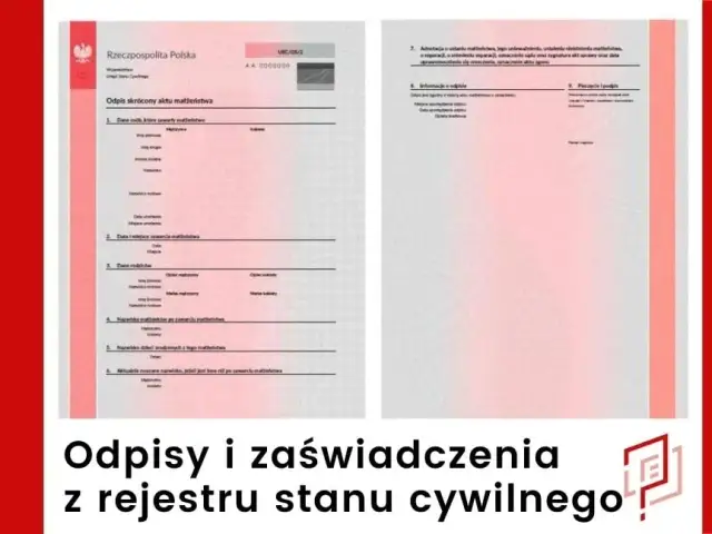 Jak uzyskać odpis aktu małżeństwa? Krok po kroku online lub w USC
