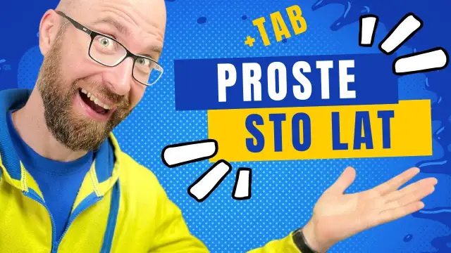 Naucz się "Sto lat" na gitarze: Proste akordy i bicie krok po kroku