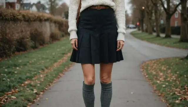 Jak nosić długie skarpetki? Stylizacje, buty i błędy do uniknięcia