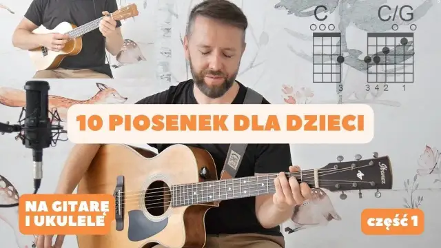 Piosenki dla dzieci z chwytami gitarowymi do pobrania na Chomikuj