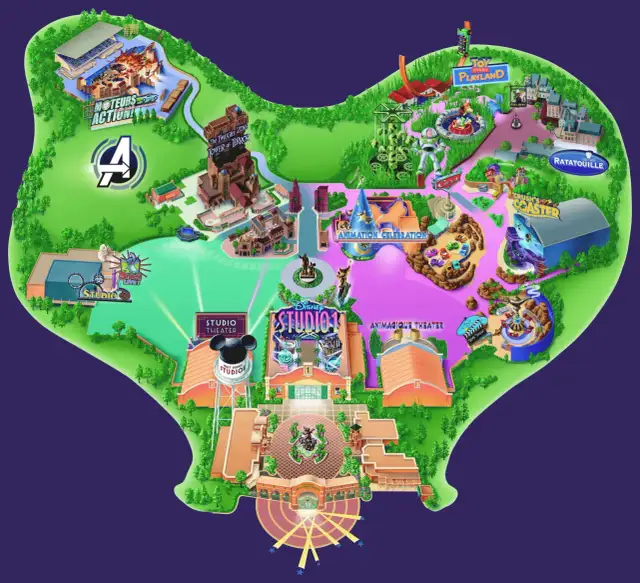 Disneyland Paris Karte: Attraktionen & Planung für Ihren Traumtag