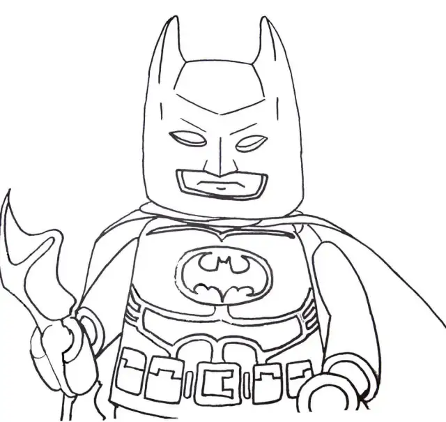 Kolorowanka Batman - darmowe strony do druku dla kreatywnych dzieci