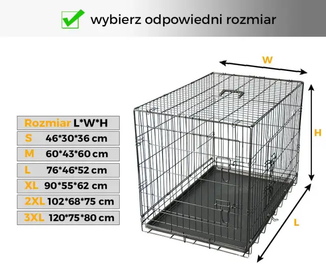 Jak prawidłowo dobrać klatkę kennelową dla psa? Kompletny poradnik