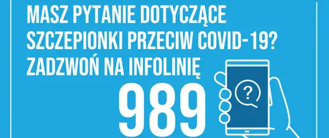 Szczepienia COVID: Infolinia 989 zamknięta. Jak się zarejestrować?