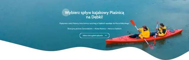 Spływ Piaśnicą do Dębek: Cennik, trasa, transport i porady