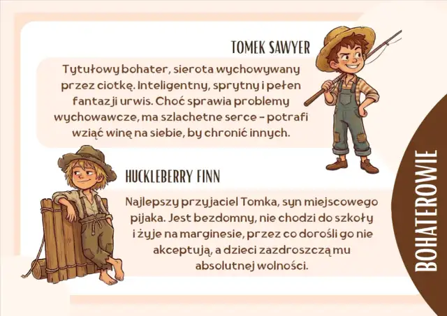 Przygody Tomka Sawyera streszczenie: Tomek, sprytny urwis, i Huck, jego wolny przyjaciel, przeżywają niezwykłe przygody.
