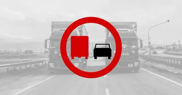 Zakaz wyprzedzania ciężarówek: Od kiedy? Kary i wyjątki