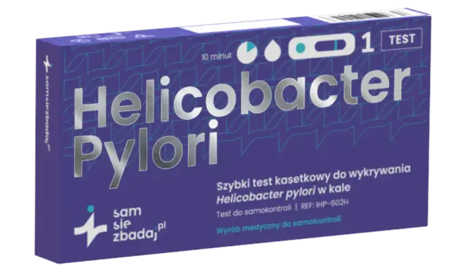 H. pylori: Test z kału czy z krwi? Aktywna infekcja czy kontakt?