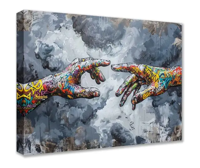 Graffiti auf Leinwand: Kunst malen, kaufen & Inspiration