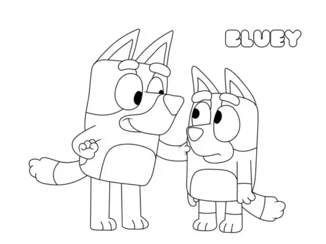 Kolorowanki z Bluey - Jak wybrać arkusze, które nie znudzą dziecka?