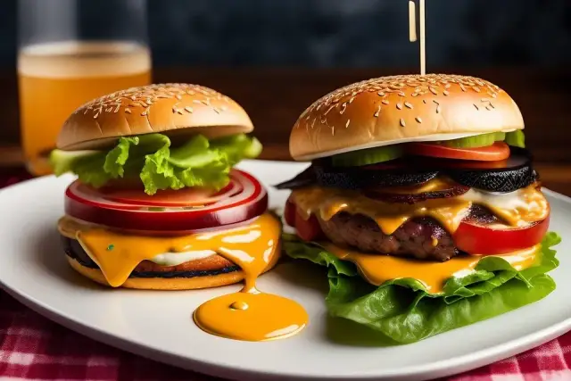 Czym się różni hamburger od cheeseburgera? Ser to sedno!
