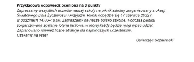 Idealne zaproszenie na egzamin ósmoklasisty? Poznaj 5 zasad!