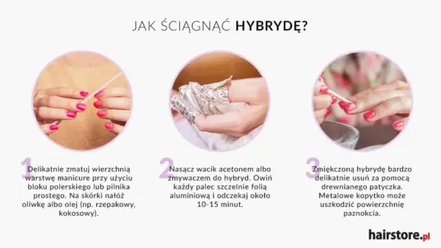 Jak usunąć farbę z paznokci żelowych? Bezpieczne sposoby