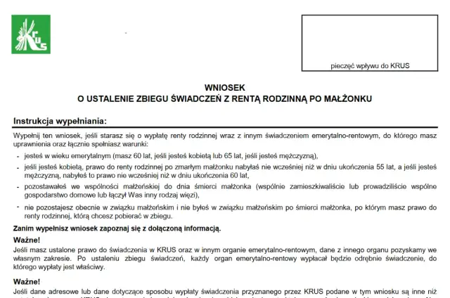 Jak obliczyć rentę rodzinną KRUS i ile wynosi w praktyce