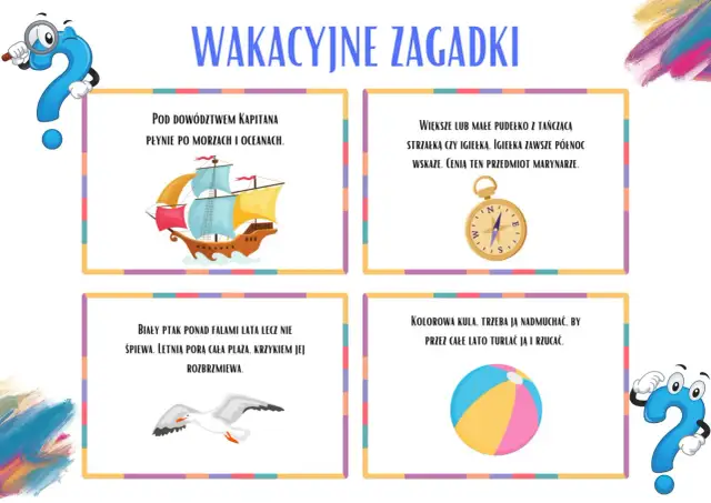 Wodne zagadki dla dzieci i dorosłych: zabawa i nauka