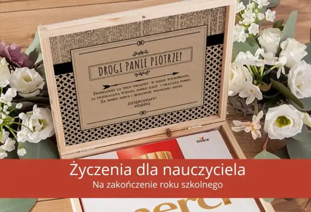 Za co podziękować wychowawcy, aby wyrazić prawdziwą wdzięczność?