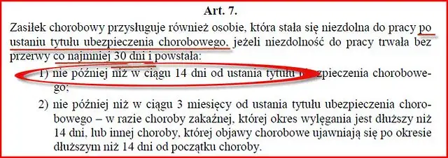 Kiedy ZUS wypłaca L4 po ustaniu zatrudnienia? Sprawdź, co musisz wiedzieć