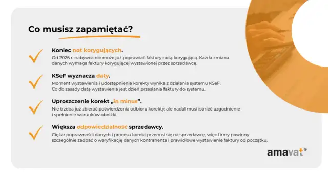 Nota korygująca w 2026 roku - Jak teraz poprawić błąd na fakturze?