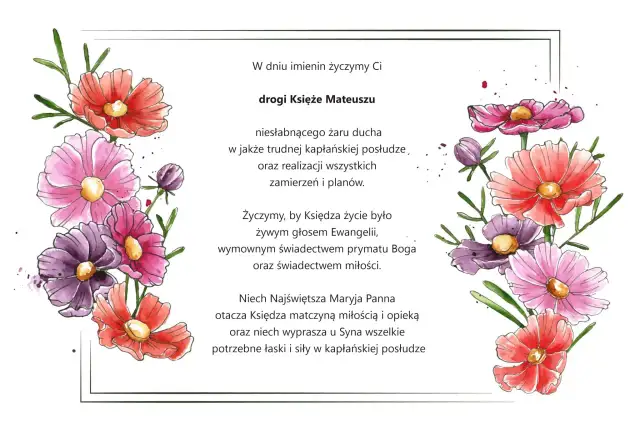 Imieniny Mateusza - Kiedy są? Sprawdź daty, prezenty i życzenia
