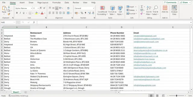 Excel - zamiana wierszy na kolumny - którą metodę wybrać?