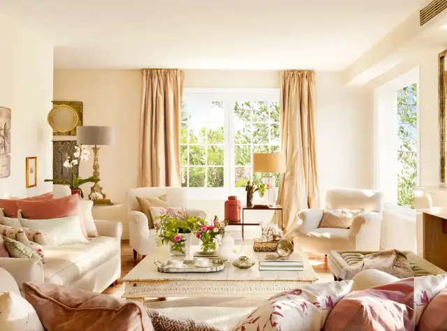 Cortinas clásicas para salón: Secretos para un ambiente único