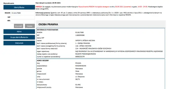 Jak uzyskać numer rejestracji firmy REGON czy KRS w Polsce?