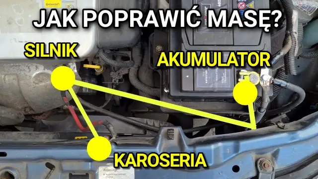 Gdzie jest przewód masowy silnika? Odkryj najczęstsze lokalizacje