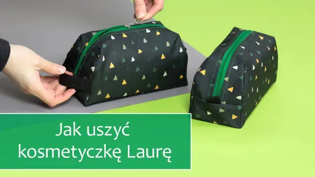 Jak uszyć kosmetyczkę - łatwy wykrój i praktyczne porady