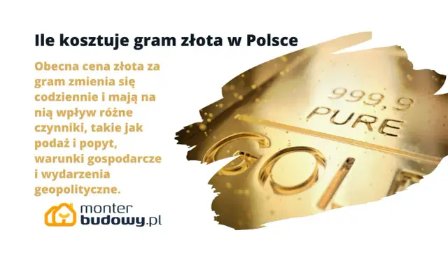Ile kosztuje gram złota w Polsce? Cena złota w wyrobie jubilerskim zależy od wielu czynników, m.in. od podaży, popytu i sytuacji gospodarczej.