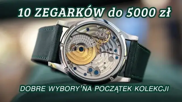 Najlepsze zegarki męskie do 5000 zł – styl i jakość w zasięgu ręki