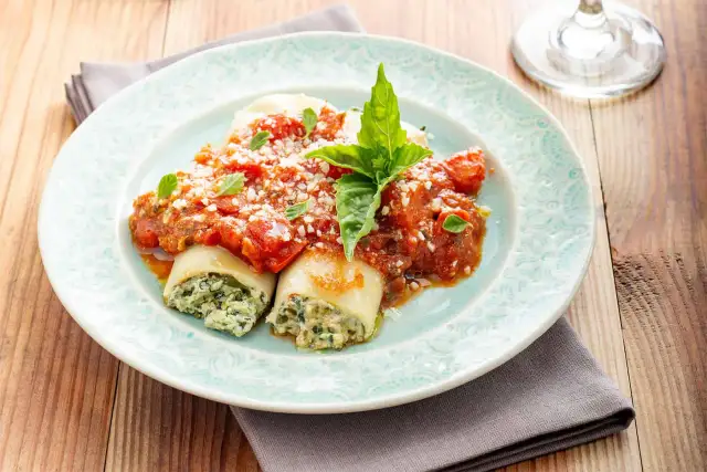 Canelones de espinacas - ¿Cómo lograr un relleno cremoso y firme?