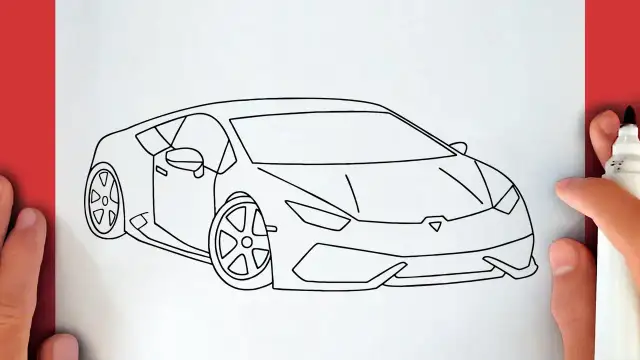 Jak narysować lamborghini: krok po kroku do idealnego rysunku