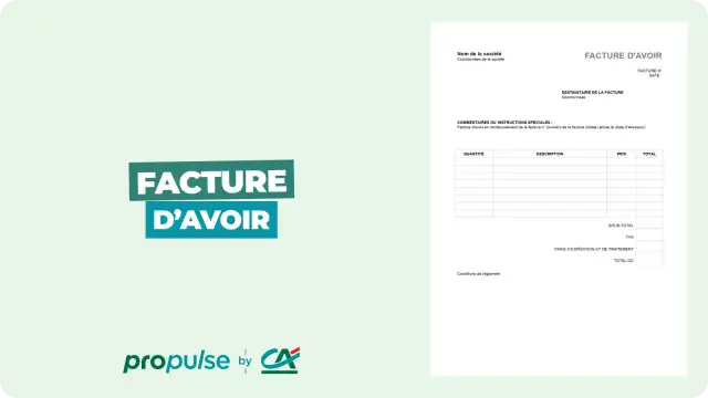 Note d'avoir - Comment bien corriger une facture et gérer la TVA ?