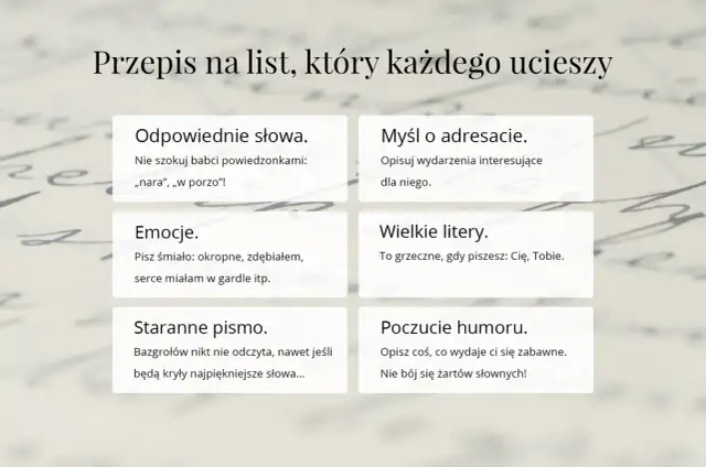 Listew, nie listw! Dlaczego tak mówimy? Prosta lekcja polskiego