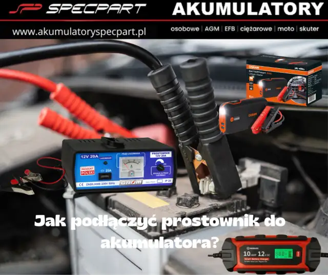 Jak podłączyć prostownik do akumulatora? Bezpiecznie i bez ryzyka!