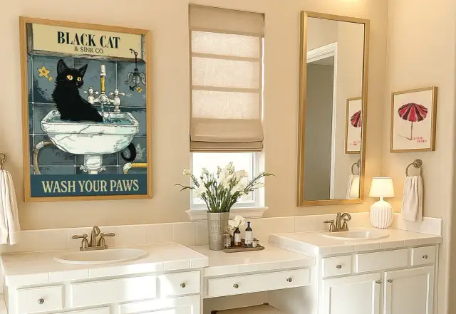 ¿Cuadros en tu baño? Sí, arte resistente a humedad: guía completa