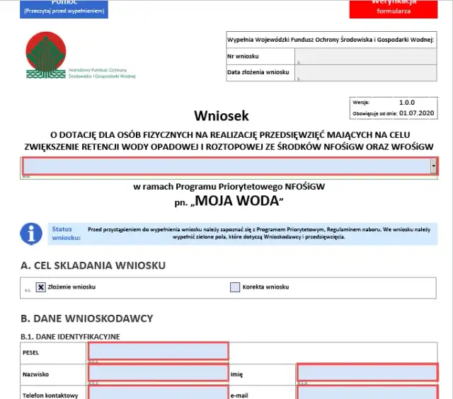 Dotacja Moja Woda: jak i gdzie złożyć wniosek - kompletny poradnik